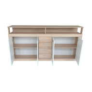 Mueble aparador LUANA 4 puertas 4 cajones