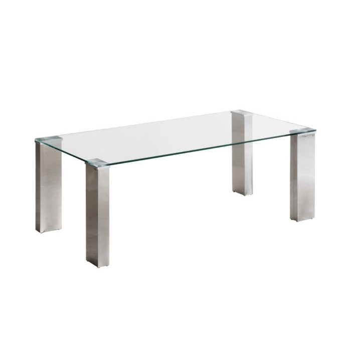 Mesa centro rectangular cristal CANNES