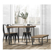 Banco asiento DAREK, banqueta de salón