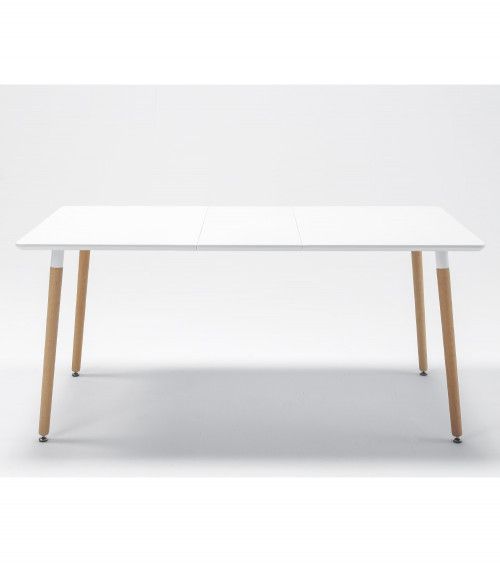 Mesa comedor extensible rectangular NÓRDICA