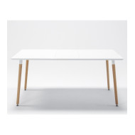 Mesa comedor extensible rectangular NÓRDICA
