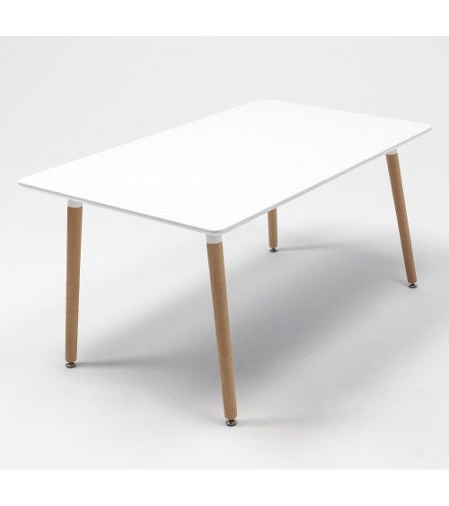 Mesa comedor extensible rectangular NÓRDICA