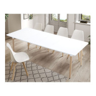 Mesa comedor extensible rectangular NÓRDICA