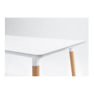 Mesa comedor extensible rectangular NÓRDICA