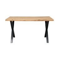 Mesa comedor industrial pata 'X' LINCOLN
