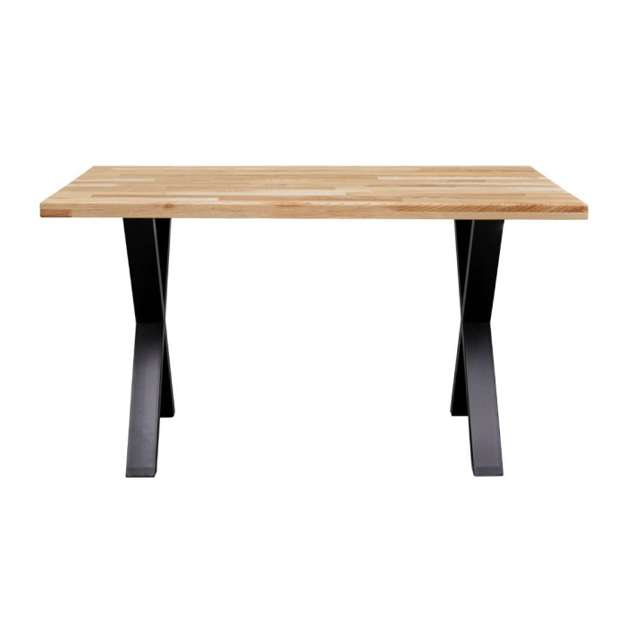 Mesa comedor industrial pata 'X' LINUS