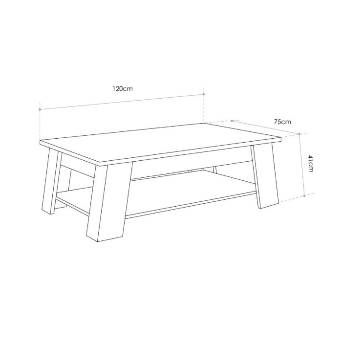Mesa de centro BARDO