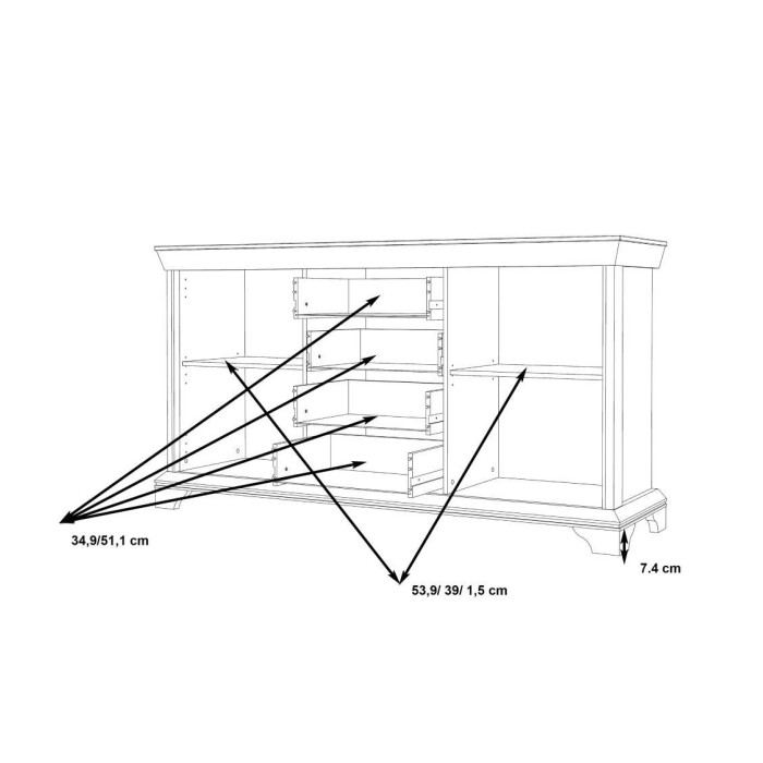 Mueble aparador KAREN