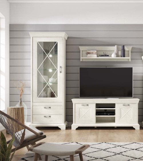 Vitrina alta de salón-comedor KAREN