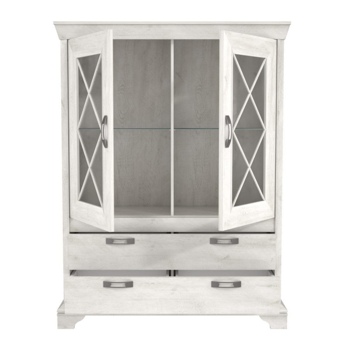 Vitrina doble de salón-comedor KAREN