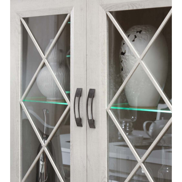 Vitrina doble de salón-comedor KAREN