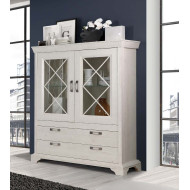 Vitrina doble de salón-comedor KAREN
