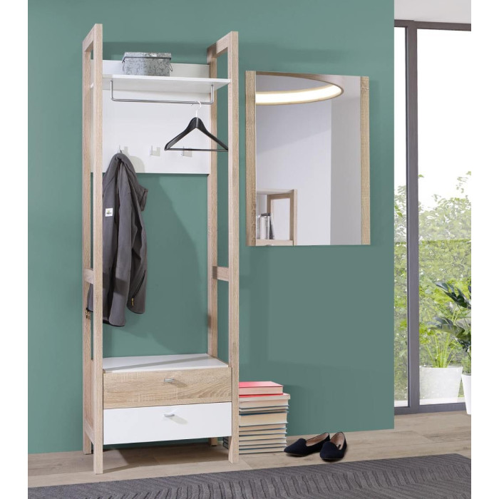 Mueble perchero para recibidor BJORN