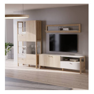 Vitrina doble alta BJORN estilo nórdico