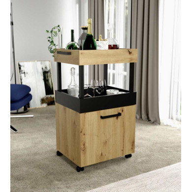 Mueble bar con ruedas FIZZ