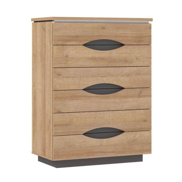 Sinfonier 6 cajones con luces led SATURN