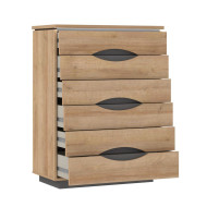 Sinfonier 6 cajones con luces led SATURN