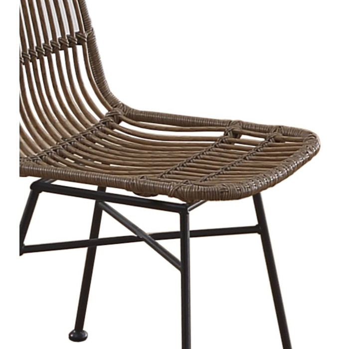 Pack 4 sillas de ratán BANGLI