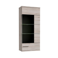 Mueble salón completo JADIEL en Roble Arena y Gris