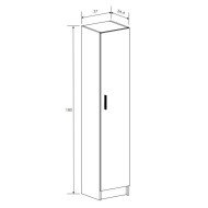 Armario Multiusos 1 Puerta AVA