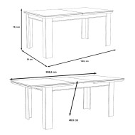 Mesa comedor extensible KAREN