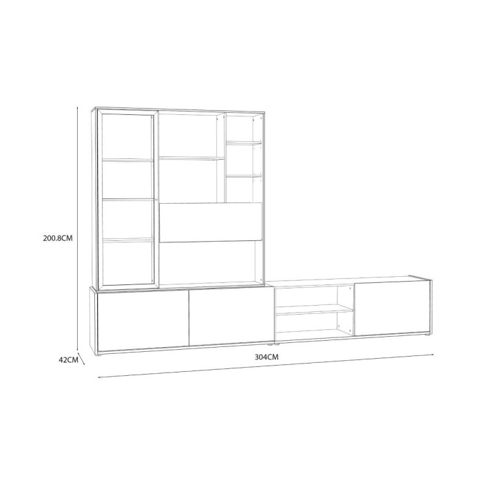 Mueble de salón completo ULISES