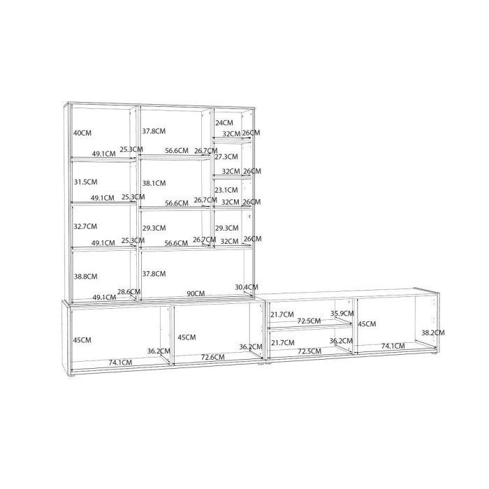 Mueble de salón completo ULISES