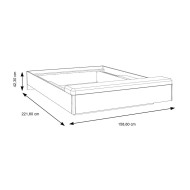 Cama canapé abatible + banco SATURN | Cambia Tus Muebles