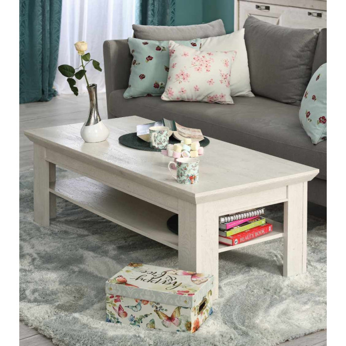 Mesa de centro KAREN rústica moderna