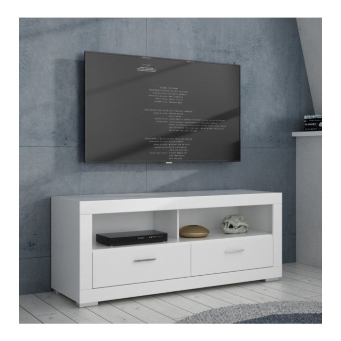 Mueble TV blanco SNOW 156 cm