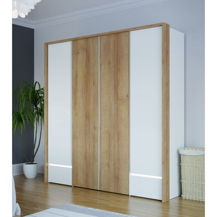 Armario ropero 4 puertas LENY