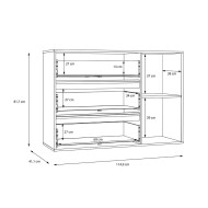 Cómoda cajonera LENY