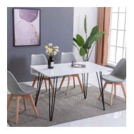 Pack de 4 sillas de comedor o cocina TULIPA