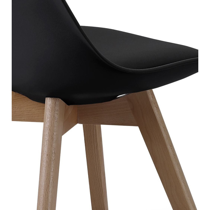 Pack de 4 sillas de comedor o cocina TULIPA