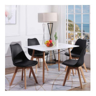 Pack de 4 sillas de comedor o cocina TULIPA