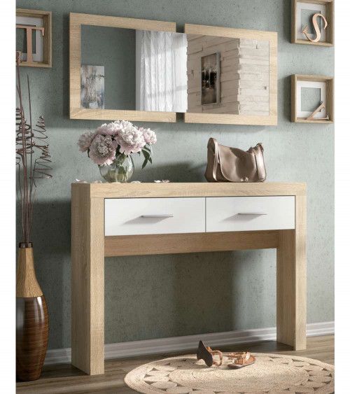 Mueble recibidor con espejo ARIZA
