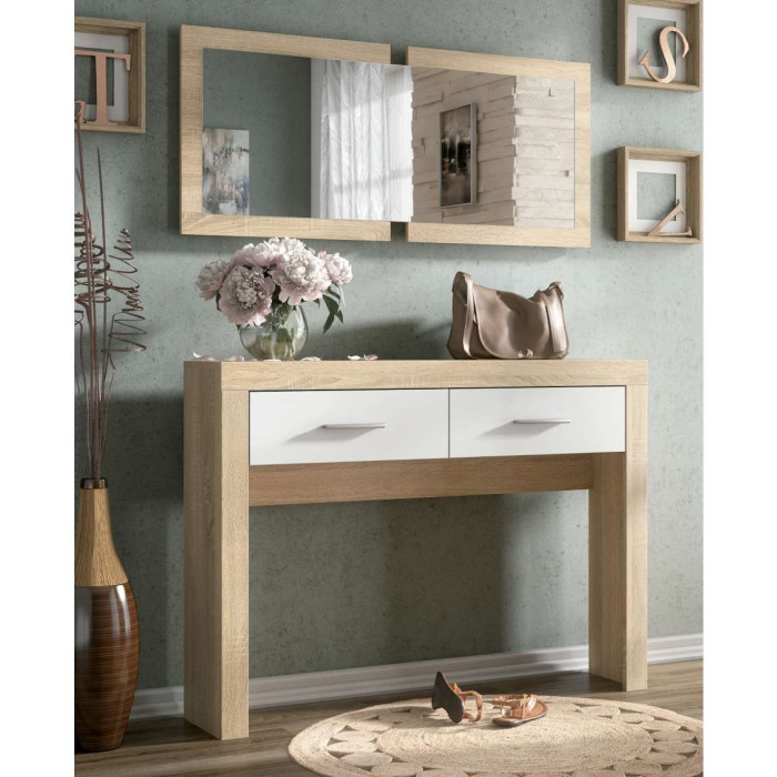 Mueble recibidor con espejo ARIZA