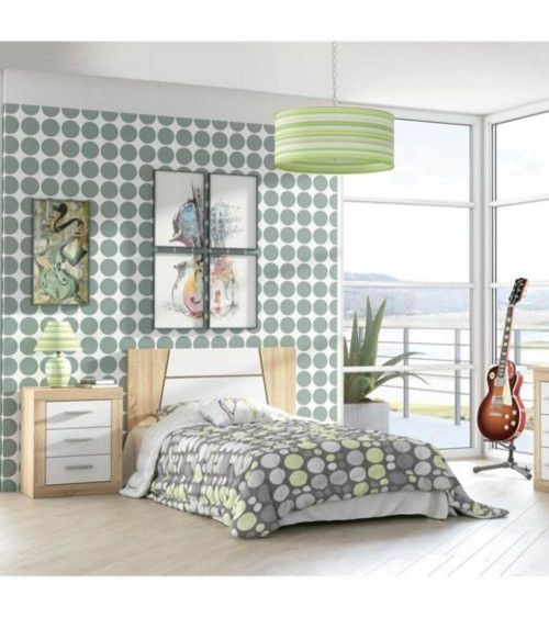 Mesita de noche 3 cajones JANA