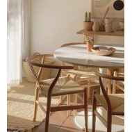 Silla madera diseño envolvente SALMA – Pack 2