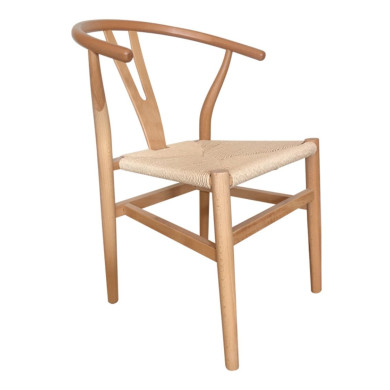 Silla madera diseño envolvente SALMA – Pack 2