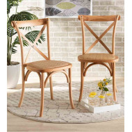 Pack 2 sillas comedor cocina vintage PIPER