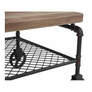 Mesa de centro Mateo - Mesa de centro rústica industrial