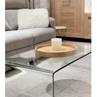 Mesa centro cristal ANGOLA