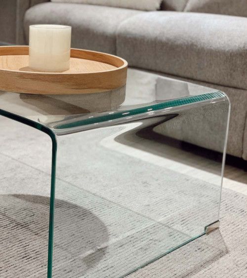 Mesa centro cristal ANGOLA