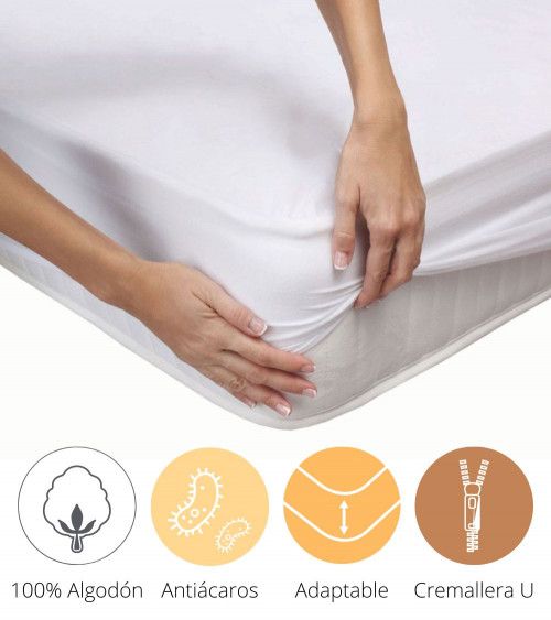 Sábana bajera colchón Luna – Impermeable Antialérgica