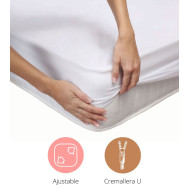 Funda de colchón elástica super adaptable