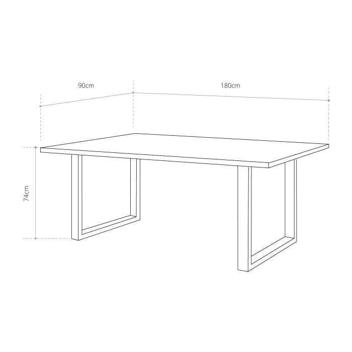 Mesa comedor industrial ULRY