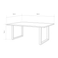 Mesa comedor industrial ULRY