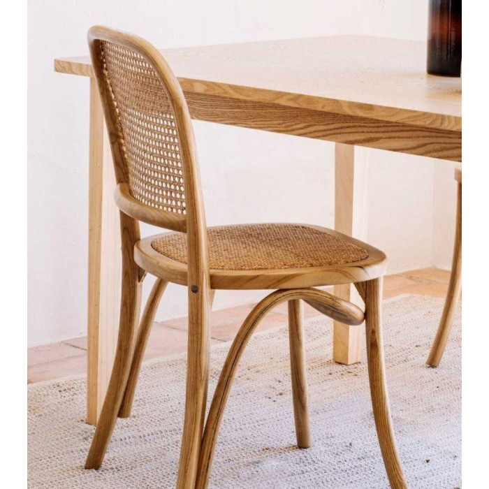 Pack 2 sillas comedor de ratán JULIA