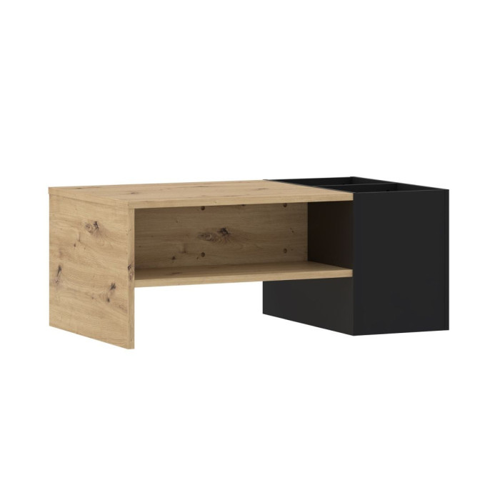 Mesa centro industrial con macetero AOKI